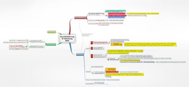 Schema Geschätsführung & Vertretung OHG